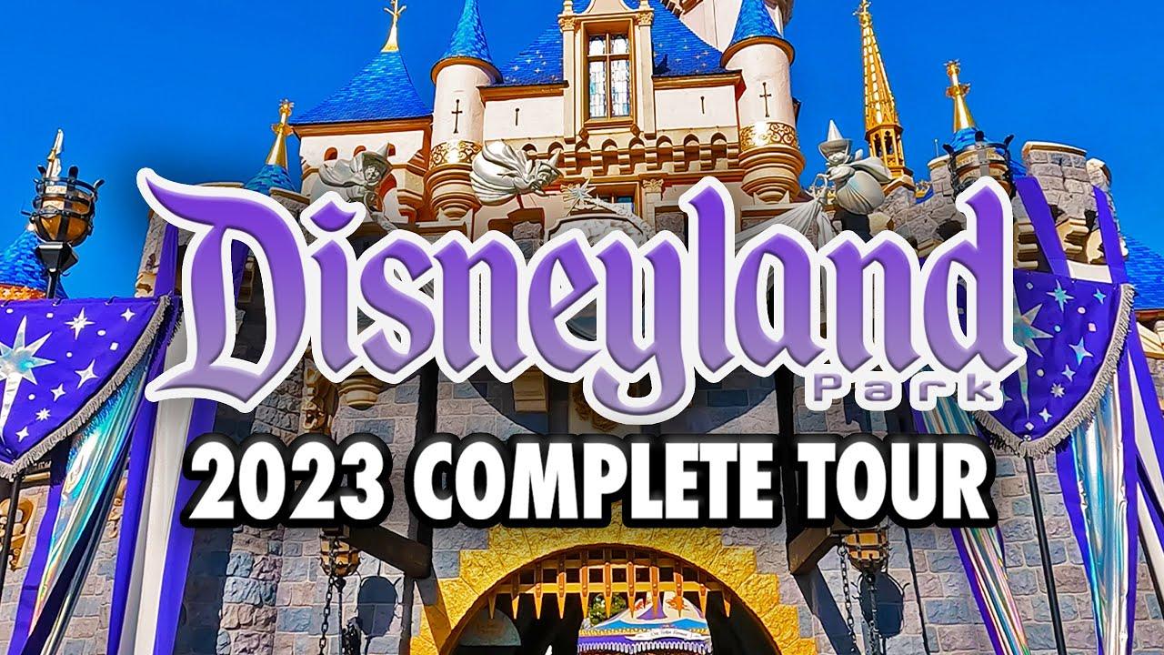 Disneyland Park 2023 - Full Walkthrough & Ride POVs [4K]